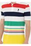 U.S. Polo Assn. Dark Yellow Men's Polo T-Shirt Cavasa - 6