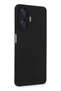 Realme C55 Case Nano Inside Velvet Silicone - Black 1492643709