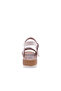 Women's Cross Strap Ankle Sandals Nude 21633102 - 4
