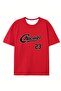 Chicago 23 Letter Printed Short Sleeve T-Shirt for Men, Casual Outdoor Trip Round Neck Top - 2