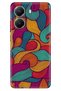 Phone Case for X7 Pro Decorative Silicone Printed Cover Colorful Wave