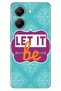 X7 Pro Phone Case Decorative Silicone Printed Cover Let It Be