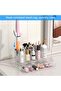 Hair Tool Organizer, Clear Acrylic Hair Dryer & Styling Organizer With Drawer For Vanity - 3