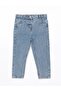 Lcw Baby Basic Girls' Jean Pants with Elastic Waist (S5)
