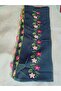 Handmade Embroidery Embroidered Needle Embroidered Prayer Cover Dowry Holder Mevlit Hijab Crepe Fabric 145X75 cm