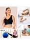 Chest Gathering Thick Straps Without Pad Bra Corset Sports Bra Bustier Half Tank Top - 3