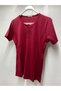 Cotton Solid Color Normal Fit Buttoned Lycra Cotton Ribbon Cotton Short Sleeve Women's Mother's Combed Tee - 2