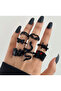 مجموعة حلقات Eclipse Black Gothic
