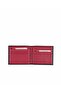 Men's Leather Wallet 527 - Black Red 2/8 Model - 2