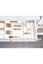 Adjustable Drawer Storage Organizer Dividers, 16" x 9.2" x 1.99", Clear Plastic - 4