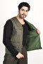 Vestsummer Vest with Multi-Pocket Chest Pocket Zipper - 3