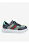 Desenli Deri Erkek Sneaker