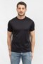 Men's Cotton Jersey Fabric Blue T-Shirt with Brand Logo