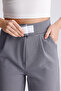 Women's Stretch Fabric Hook-and-Loop Waist Closure Palazzo Pants - 3