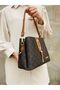 361 Women's Bag Gold Accessories 4 Compartment Handle and Handbag - 6