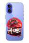 iPhone 16 Compatible Gtr Dragon Design Transparent Silicone Case