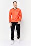 Men Sportswear Fit Long Sleeve Outdoor Wind Shell Jacket, Orange - 3
