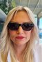 Women's Ellen Retro Cat Eye Model Sunglasses