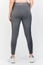 Women Sportswear Fit Yoga Leggings, Grey - 2