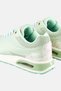 Women Lace Up Casual Shoes, Mint Green - 2