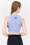 Women Sportswear Fit Sleeveless Training Tank Top, Blue - 4