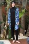 Women's 4-Piece Hijab Swimsuit Set – Self Pareo, Sports Lycra, Quick Dry, Stylish Pattern - 4