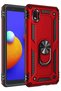 Samsung Galaxy A01 Core Case Sofia Silicone Cover with Ring - Red Jojua