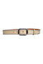 100% Genuine Leather, Nickel Buckle 4 Cm Suede Cream Women's Belt; Jeans, Sports Belt=an-byn-23 - 7