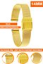 14mm Fossil-Welder-Casio-Seiko-Omega-Armani Watch Compatible Thin Metal Mesh Watch Band Inchsr14