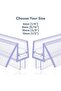 Hipple Home 2-Pack Frameless Shower Door Bottom Seal Strip (5/16 x 39" (8mm)) - 8