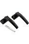 2 Pair Aluminum Door Handle - Black Color