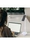 Desktop tablet and phone holder plastic apparatus white phone stand - 4