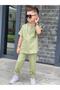 Summer Short-Sleeved Linen Fabric Shirt-Pants Bottom Top Set (One Size up Can Be Chosen) - 7