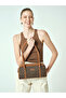 Coffee Monogram Women's Shoulder Bag 05Po25Y2040 - 2