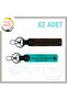 Special Name Plate for Motorcycle Enthusiasts B + Blood Group Written Special 2-Piece Keychain, , K. Turquoise-K. Coffee