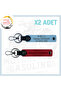 Name Plate and B Rh (-) Blood Group Written 2 Keychain, Gift, Red-K Coffee, Special for Speed Lovers
