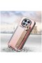 Xiaomi Poco X7 Compatible Case Zebana 2in1 Best Leather Case with Card Holder Pink - 2