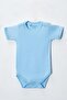 3-Piece Short-Sleeved Plus Size Children's Bodysuit with Snap Buttons at the Bottom, Easy to Wear for Special Children - 2