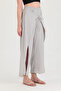 Slit Shalwar Trousers with Tie Detail - 2