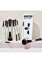 Makeup Brushes Set 10pcs, Double Sided Foundation Contour Blush Highlight Blending T500 - 8