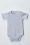3-Piece Short-Sleeved Plus Size Children's Bodysuit with Snap Buttons at the Bottom, Easy to Wear for Special Children - 2