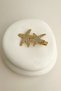Gold Color Stone Starfish Side Buckle (Size: 7cm) - 2