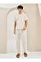 Notch Lapel Linen Blend Relaxed Fit Shirt - 2