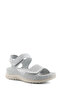 166963.Z5Fx Gray Women's Flat Sandals - 2