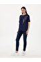Navy Blue Comfort Fit T-Shirt 50307296-Vr033 - 4