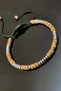 Natural Stone / Jasper & Hematite Macrame Bracelet / Adjustable / Men's Bracelet / Women's Bracelet