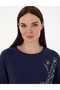 Navy Blue Comfort Fit T-Shirt 50307296-Vr033 - 2