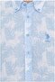 Men's Blue Long Sleeve Shirt - 6