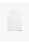 Oversize Sleeveless Crew Neck Athlete's Tank Top - 4