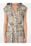 Beige Regular Fit Woven Dress 50306975-Vr011 - 5